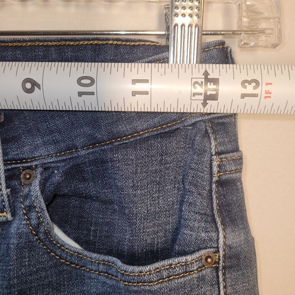 Levis Jeans Womens Size 26 Blue 721 High Rise Skinny Medium Wash Stretch Casual - Picture 9 of 11